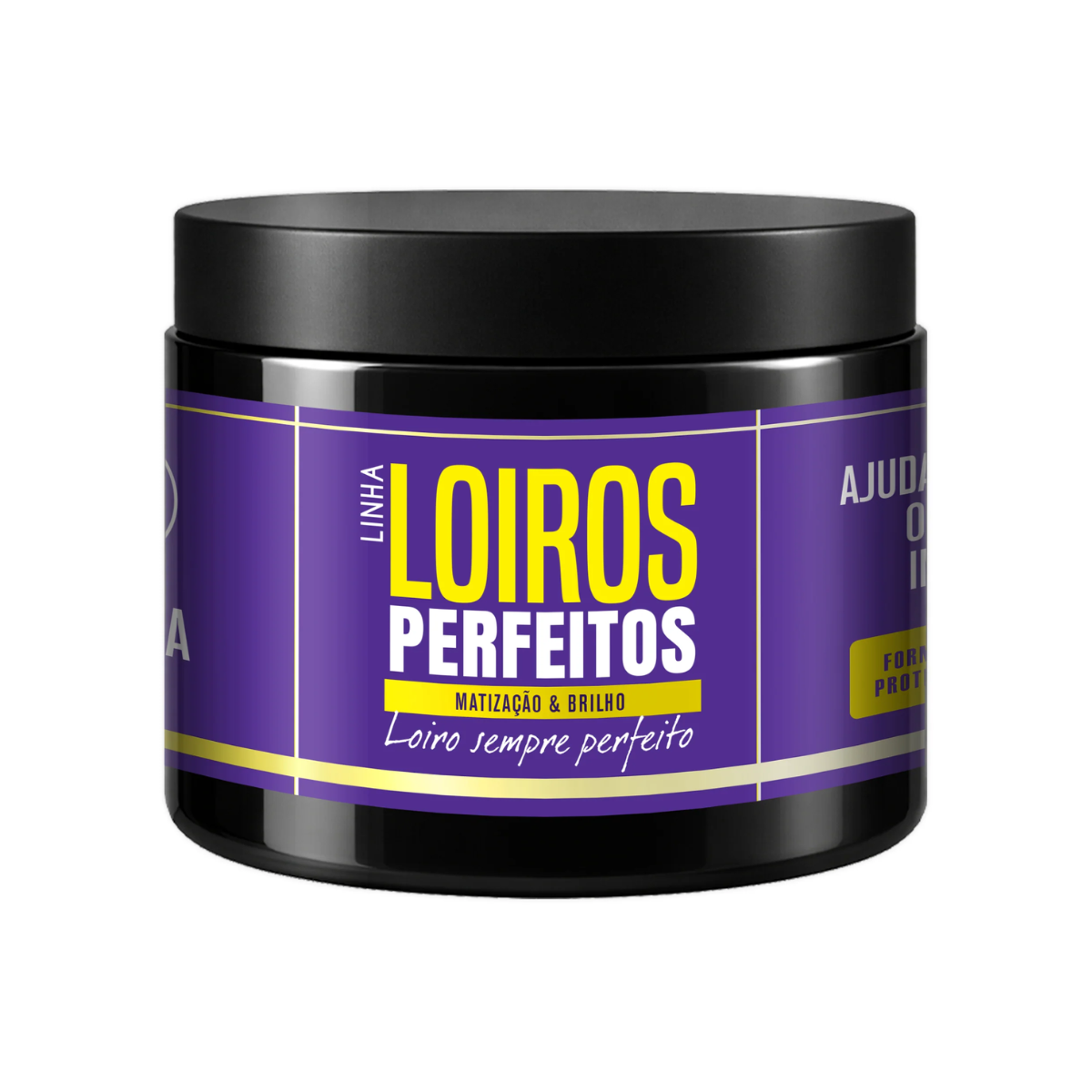 Loiros Perfeitos Máscara Capilar Matizador & Brilho 500ml - Bamba