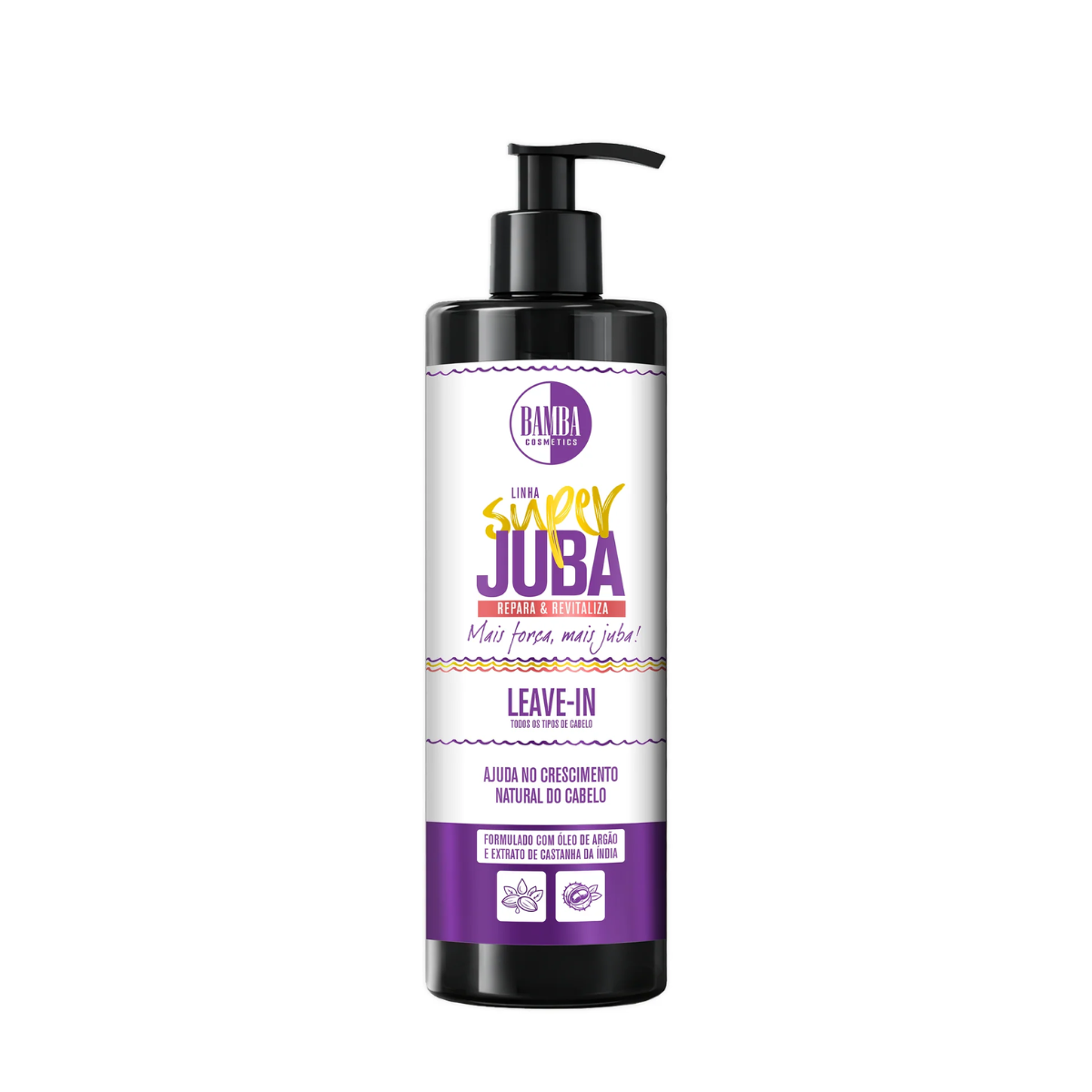 Super Juba Leave-In Repara & Revitaliza 500ml - Bamba