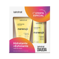 Labotrat - Kit Hidratante Maracuja 190ml + Esfoliante Corpo E Rosto 150g