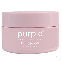 Purple - Builder Gel Glass Clear  50gr