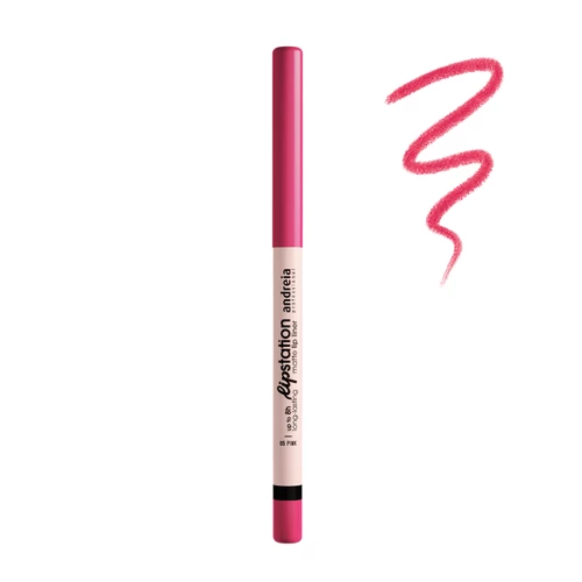 Andreia Lip Station Matte Lip Liner Lápis De Lábios Mate 05 Pink