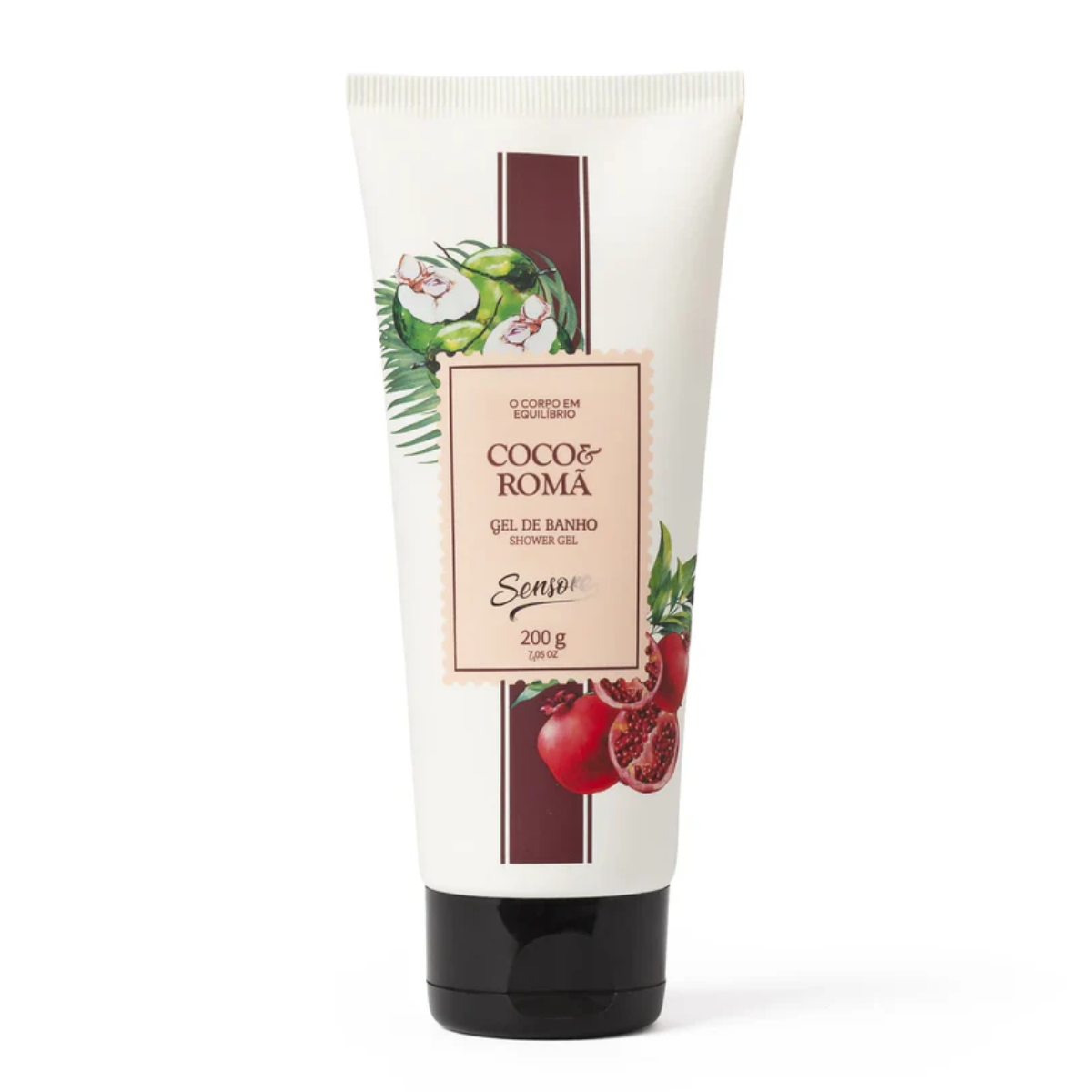 Avatim Gel de Banho Sensore Coco & Romã 200g