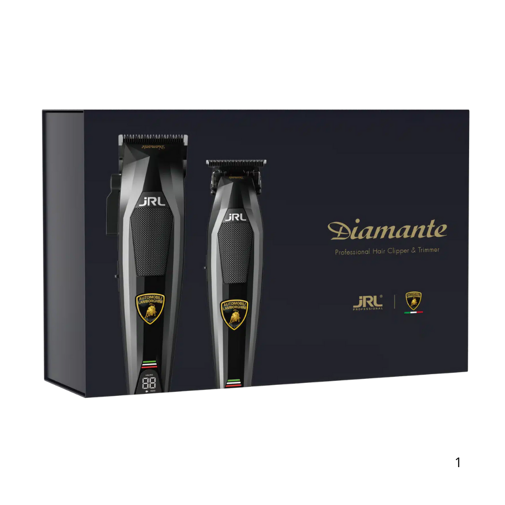 JRL - Diamante Clipper And Trimmer Kit Black