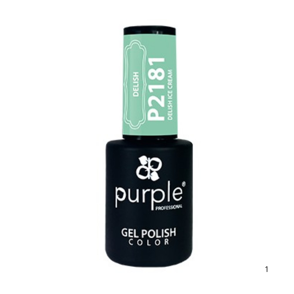 Gel Polish Delish Ice Cream 10ml - Purple