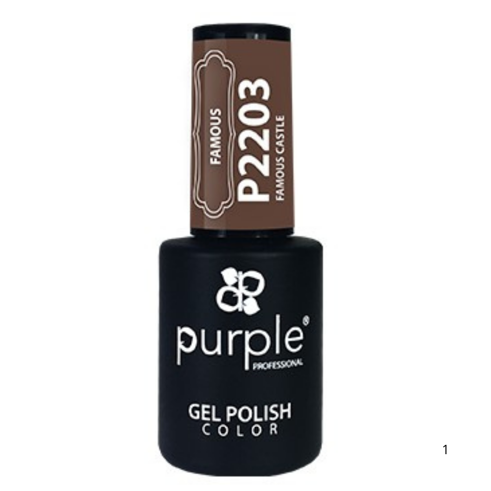 Purple - Gel Polish Famous Castle 10ml