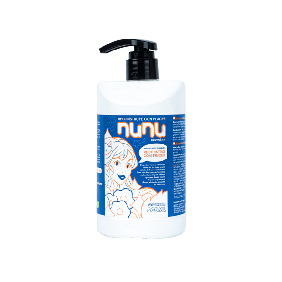 Nunu - Shampoo Reconstroi com Prazer 500ml