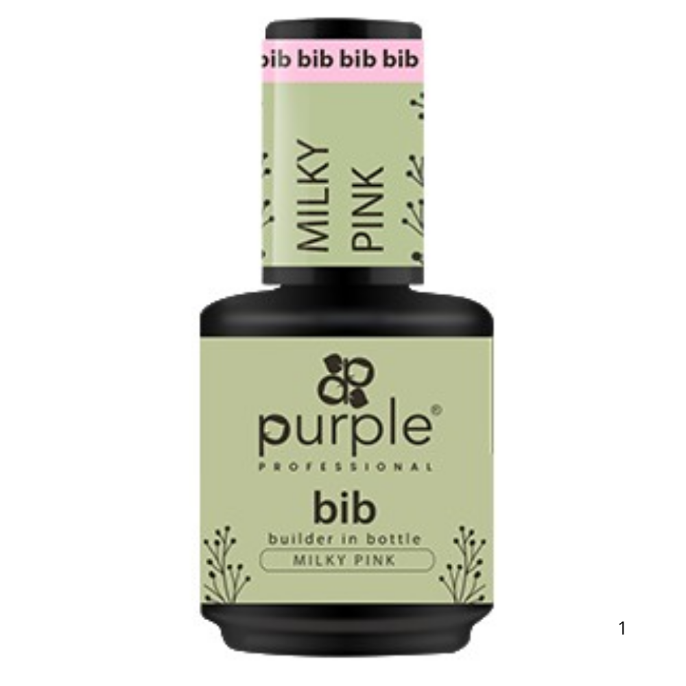 Purple Professional BIB - Builder in a Bottle Milky Pink P182 15ml
