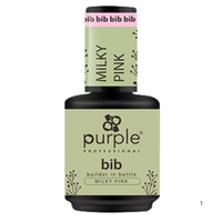 Purple Professional BIB - Builder in a Bottle Milky Pink P182 15ml