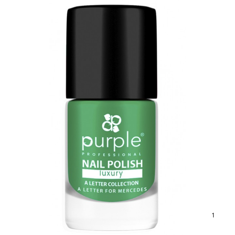 Nail Polish Luxury a Letter for Mercedes 10ml - Purple