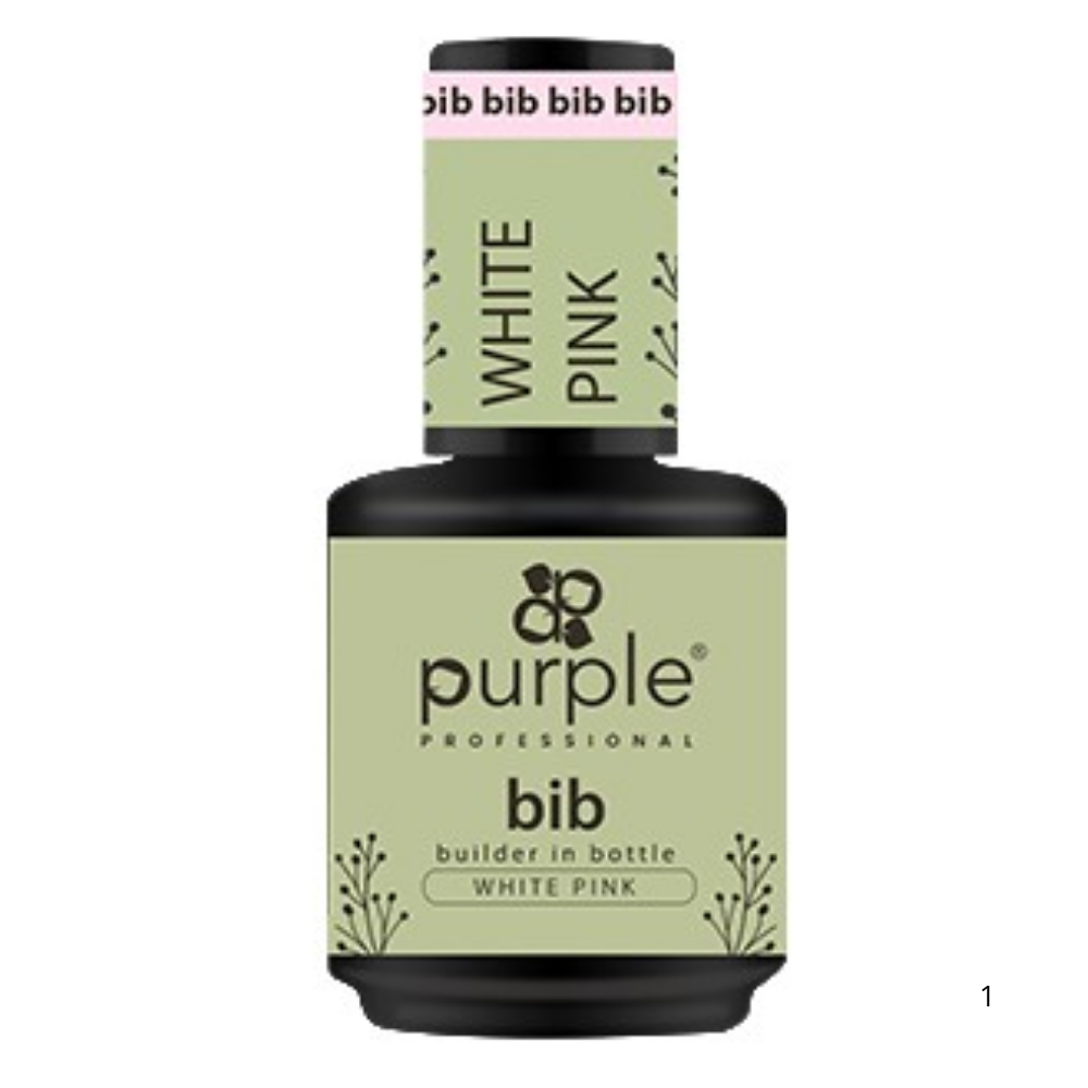 Purple Professional BIB - Builder in a Bottle White Pink P205 15ml