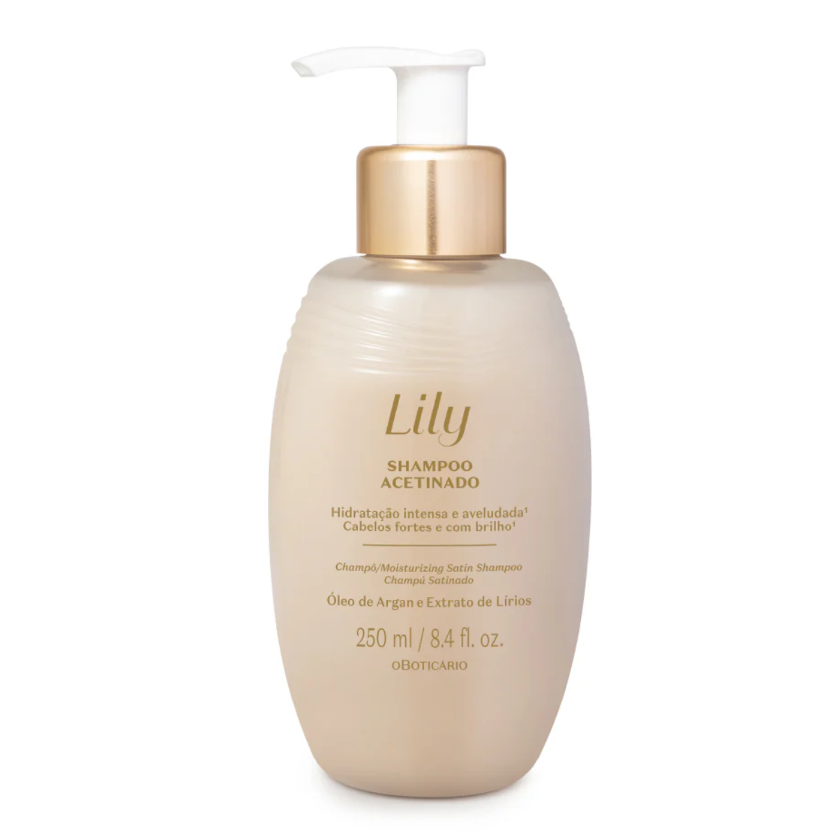 O Boticário Lily Shampoo Acetinado 250ml