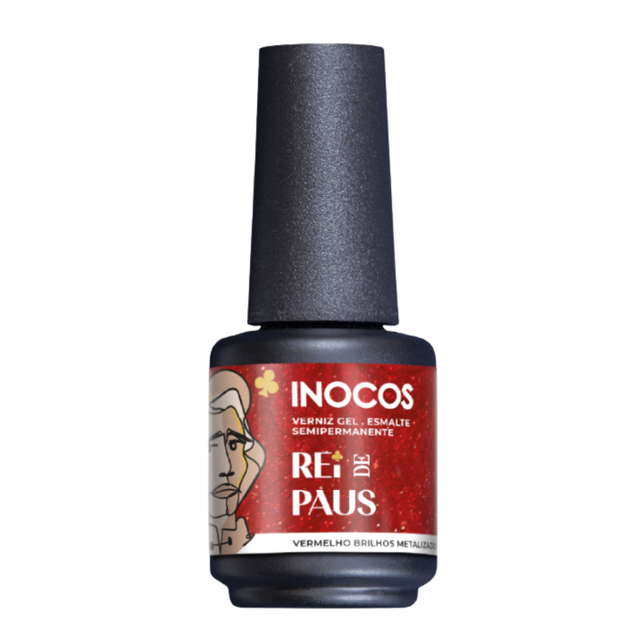 Verniz Gel QH2 Rei de Paus 15ml - Inocos