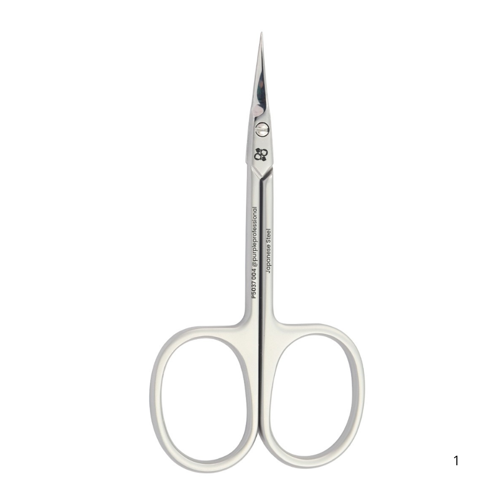 Purple Professional Tesoura de Cutículas para Esquerdinos Premium 004 P5037