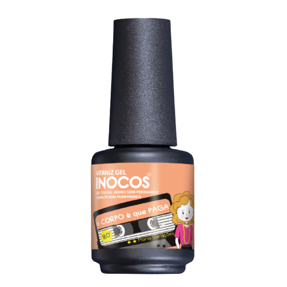 Verniz Gel O Corpo É Que Paga 15ml - Inocos