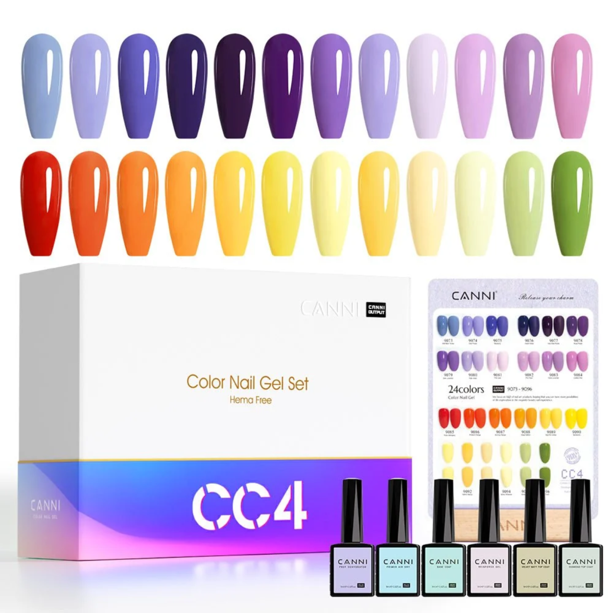CC4 - 30pcs Gel Polish Kit - Canni