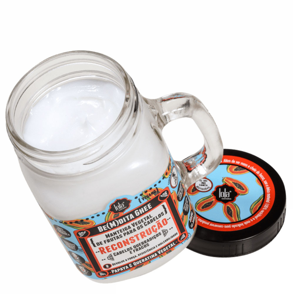 Lola Be(M)dita Ghee Papaya and Vegetable Keratin Reconstruction Mask 350g