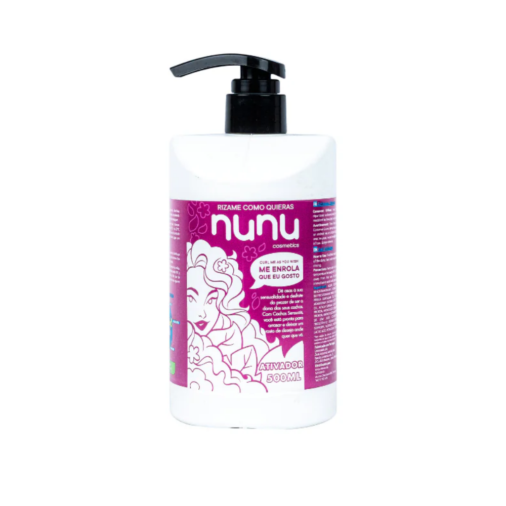 Nunu - Ativador de Caracois Me Enrola Que Eu Gosto 500gr