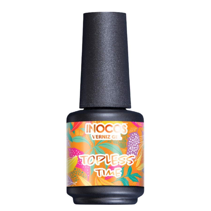Verniz Gel Topless Time 15ml - Inocos