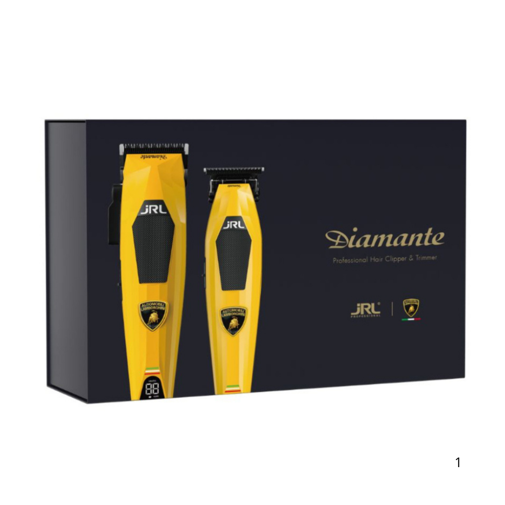 JRL - Diamante Clipper And Trimmer Kit Yellow