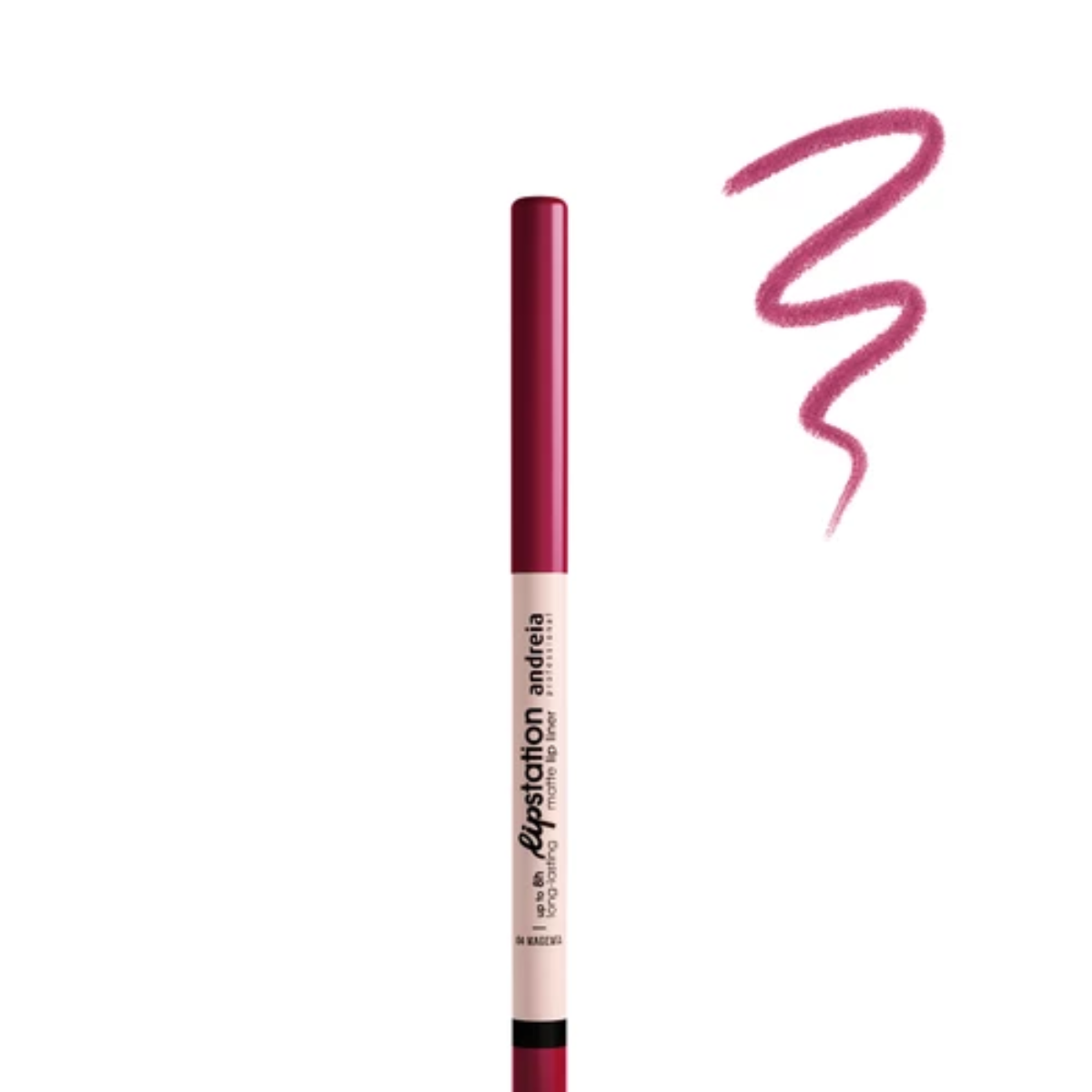 Andreia Lip Station Matte Lip Liner Lápis De Lábios Mate 04 Magenta