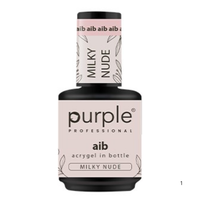Purple Professional AIB Acrygel in a Bottle Milky Nude P283 15ml