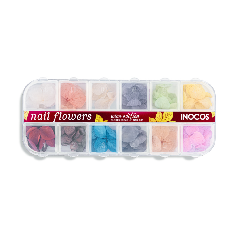 Nail Art Flowers Wine Edition - Inocos