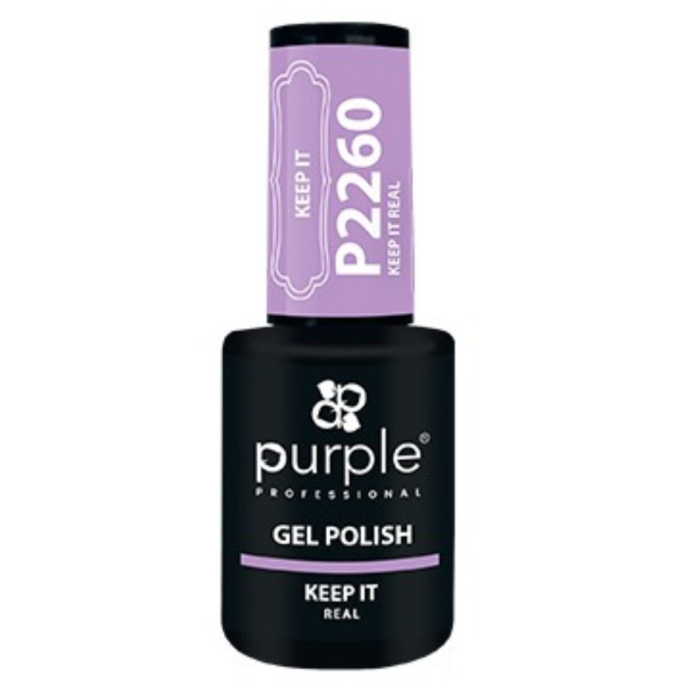 Gel Polish Keep It Real 10ml - Purple