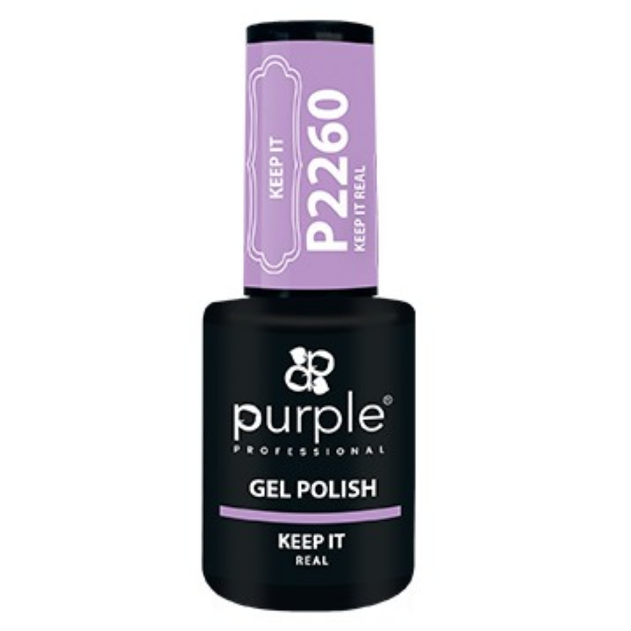 Gel Polish Keep It Real 10ml - Purple