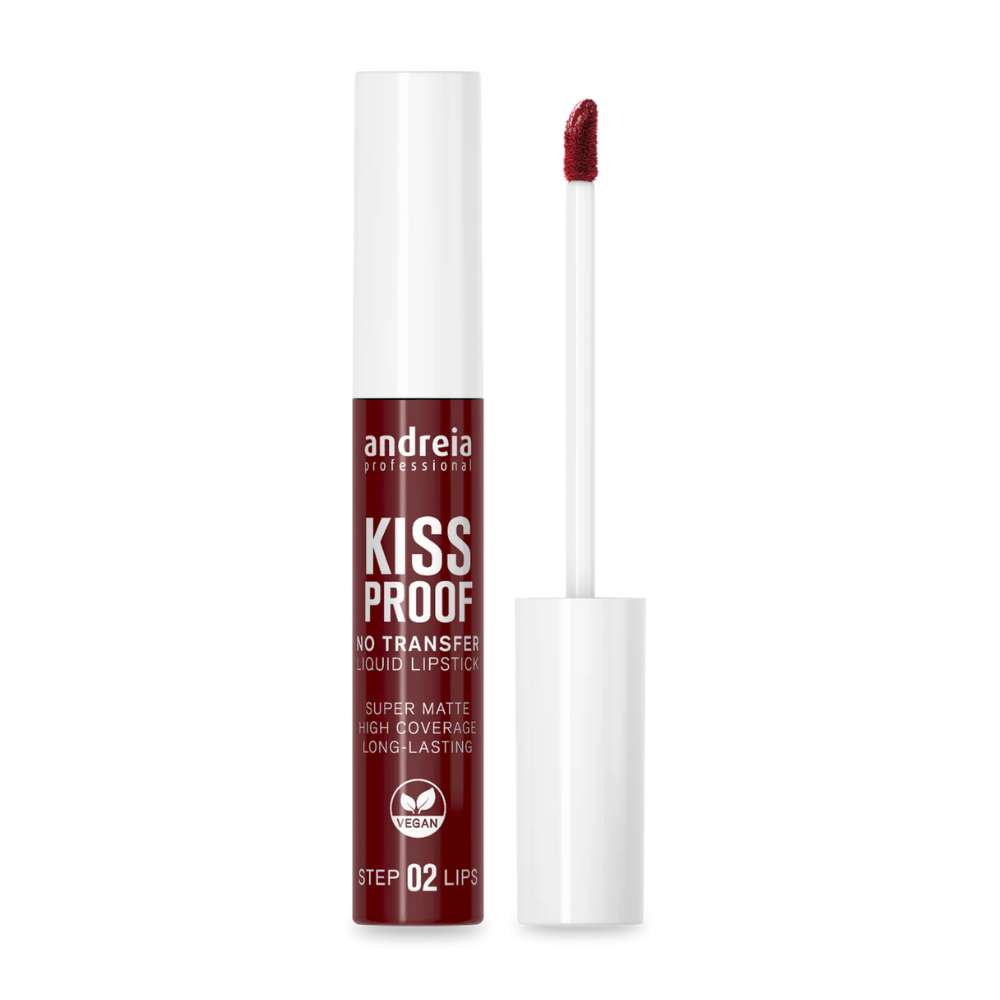 Kissproof Liquid Lipstick 01 Burgundy - Andreia