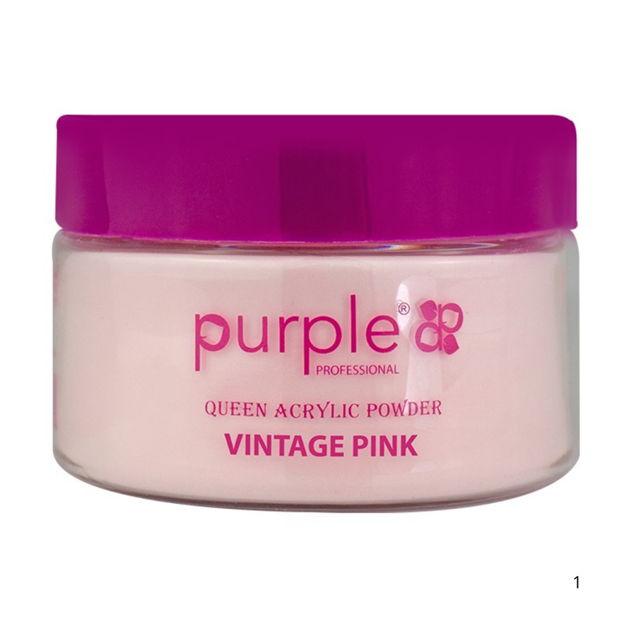 Purple- Queen Acrylic Powder Vintage Pink 50gr