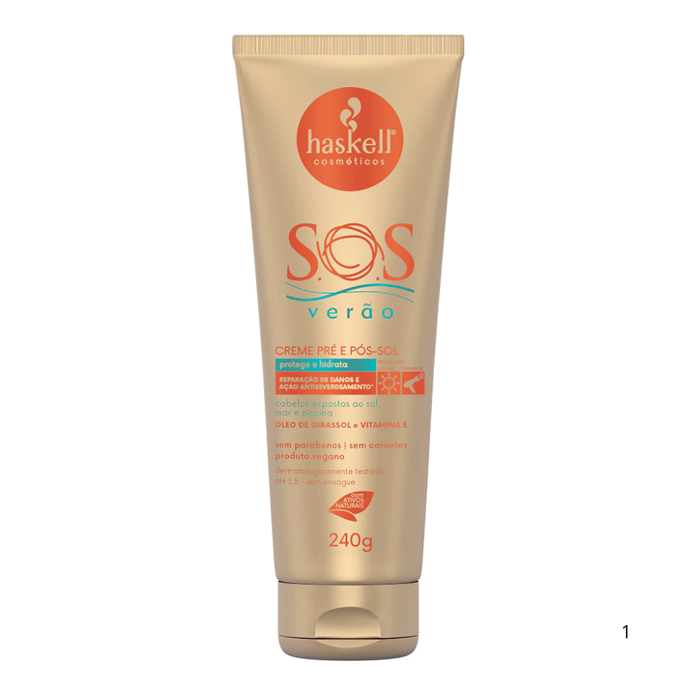 Creme Pós Sol SOS 240gr - Haskell