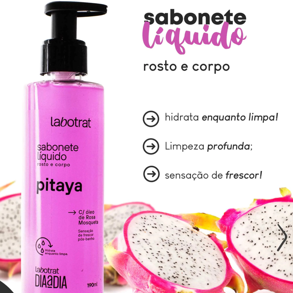 Labotrat - Sabonete Líquido Pitaya Dia a Dia 190ml