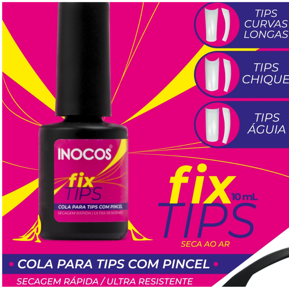 Fix Tip - Cola Para Tips 10ml - Inocos