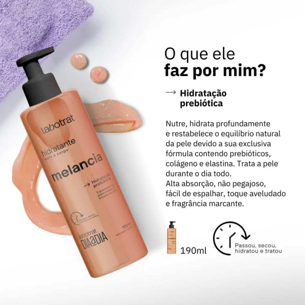 Labotrat - Hidratante Melancia Dia a Dia 190ml