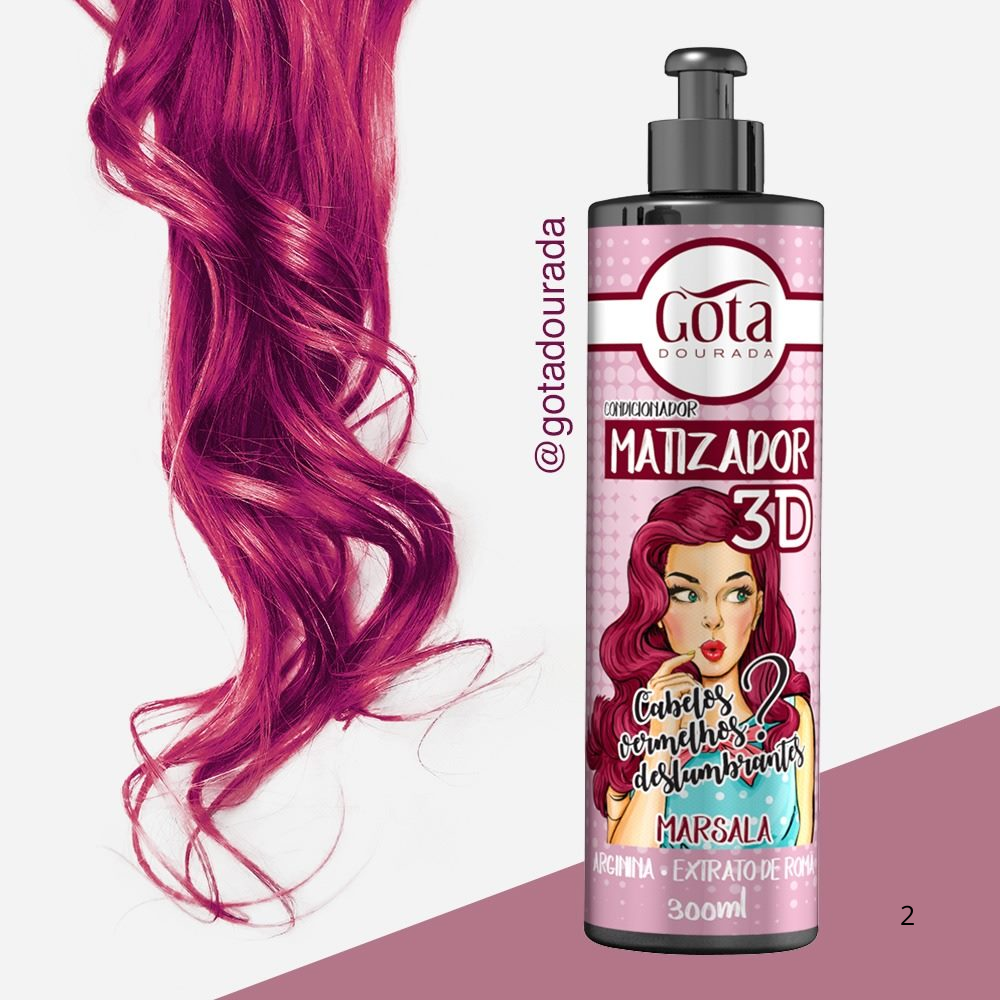 3D Marsala Tint 300ml - Golden Drop