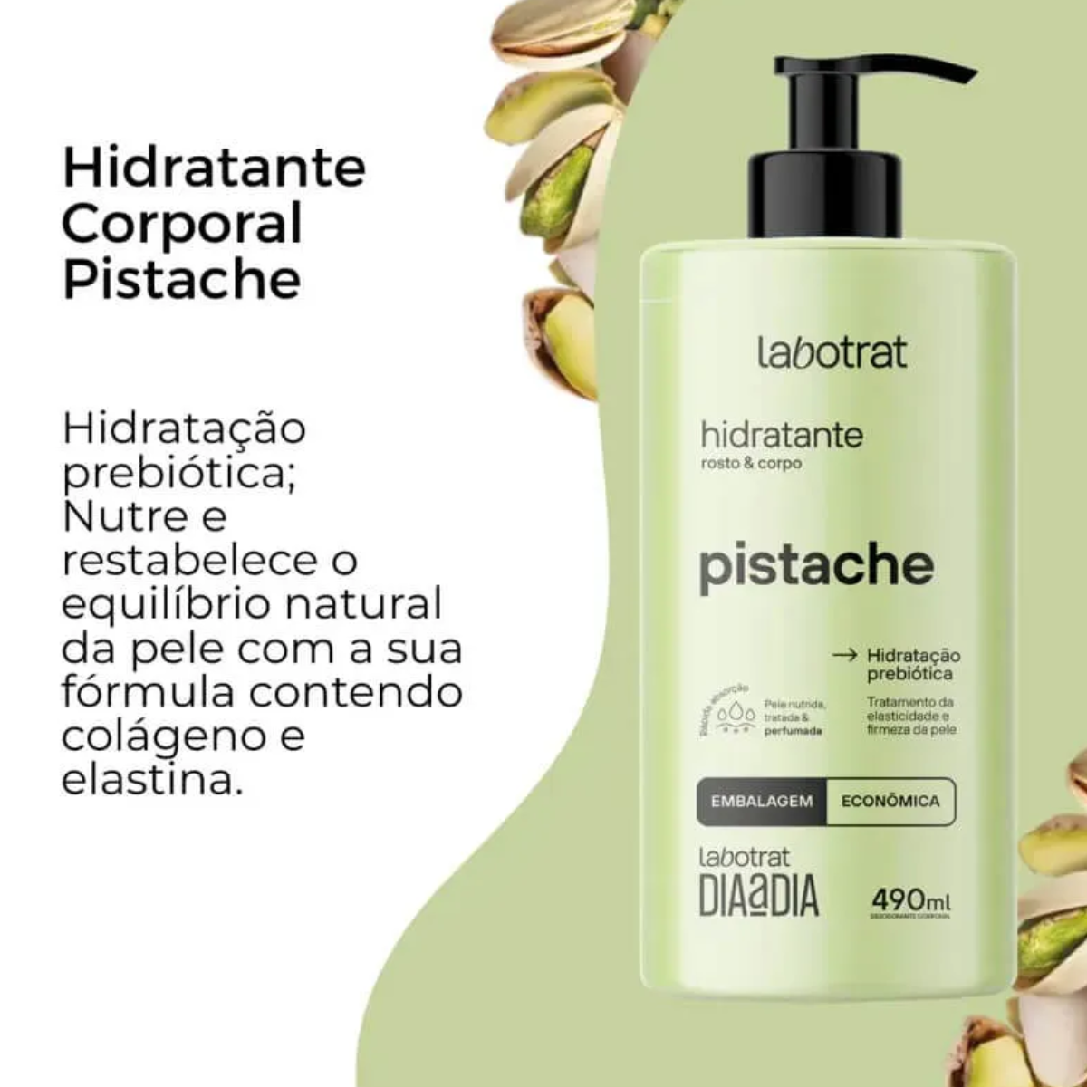 Labotrat - Hidratante Pistache 490ml