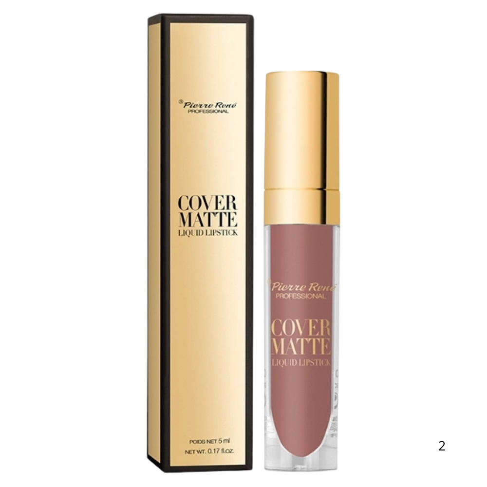 Pierre René - Batom Liq Cover  Matte 04 Dusky Rose