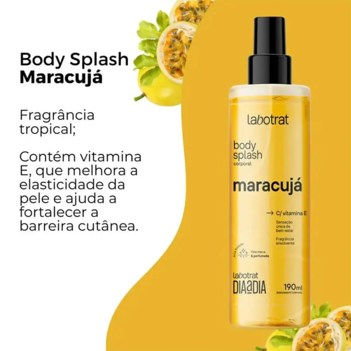 Labotrat - Dia a Dia Body Splash Maracujá 190ml