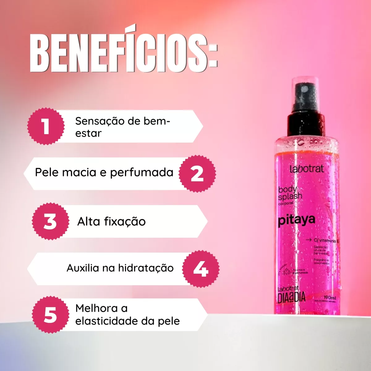Labotrat - Body Splash Pitaya Dia A Dia 190ml