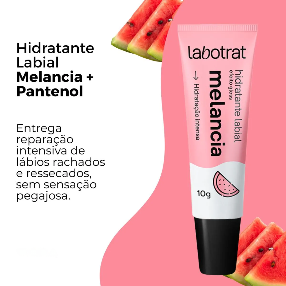 Labotrat - Hidratante Labial Melancia Dia a Dia 10g