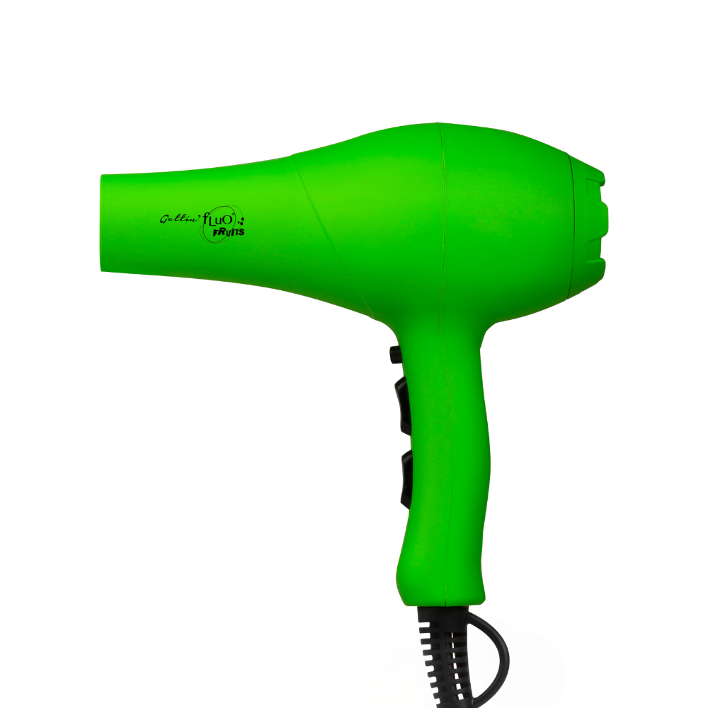 Secador de Cabelo Prof. Gettin Fluo Fruitis 1800w Maça Verde - Labor Pro