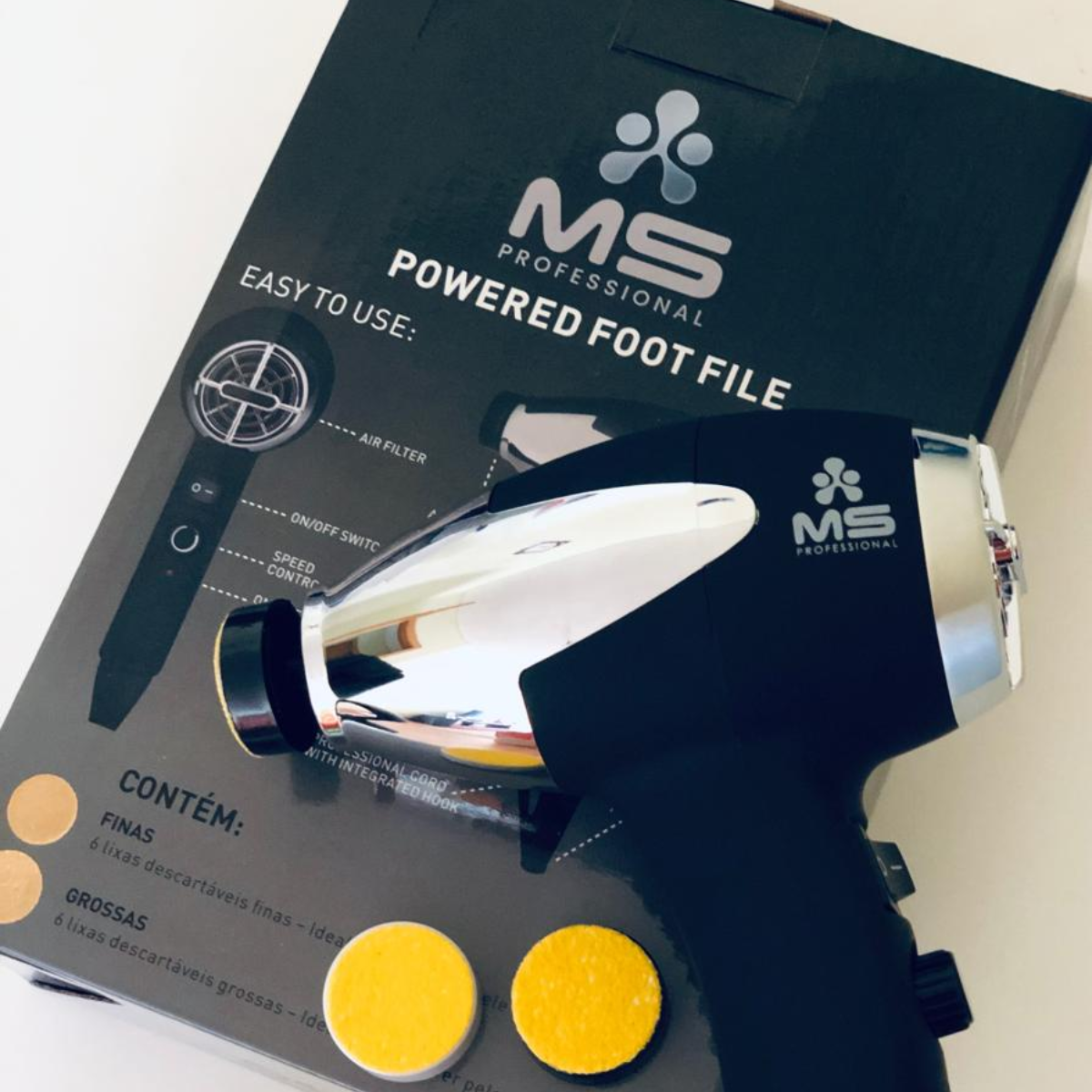 Lixa Elétrica Pedicure - MS Profissional