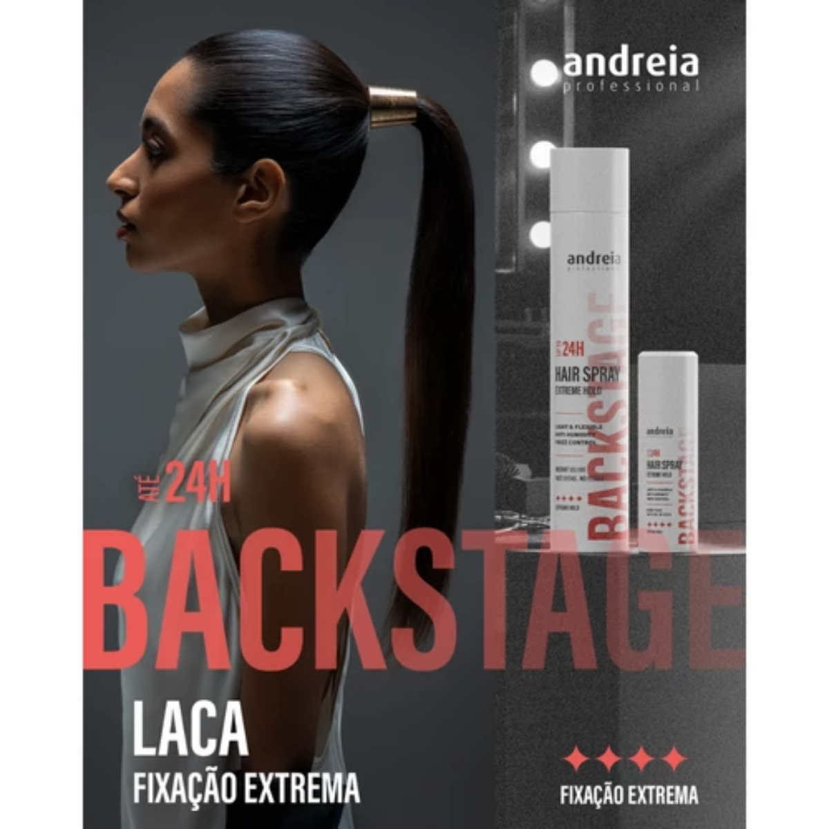 Andreia Backstage Hair pray Extreme Hold - 500ml