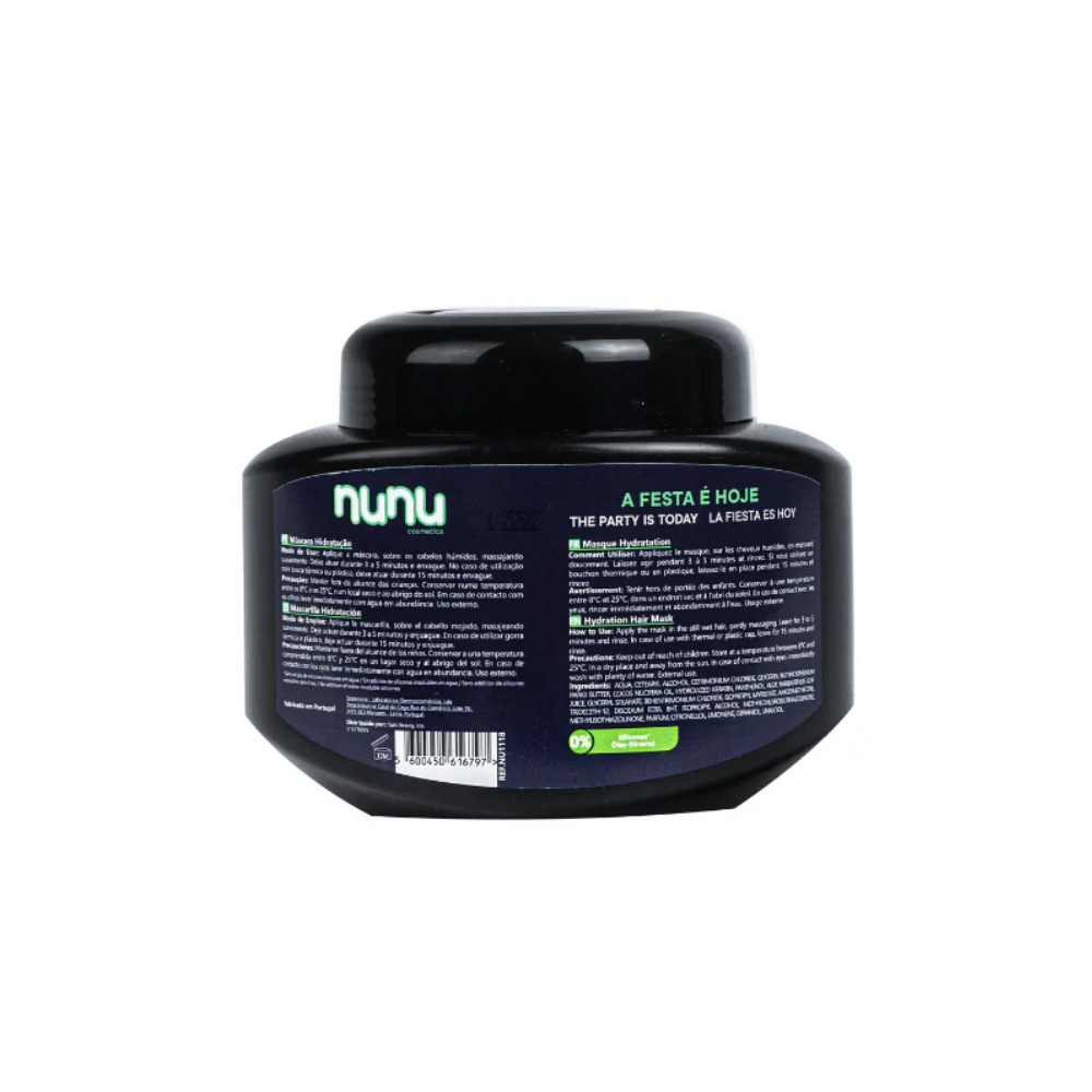 Nunu - Máscara Hidratação A Festa é Hoje 1Kg