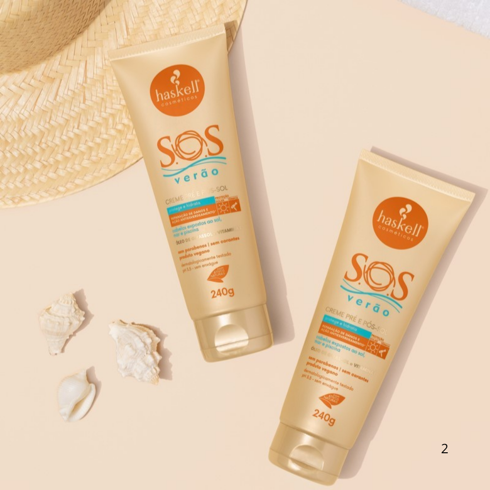 Creme Pós Sol SOS 240gr - Haskell