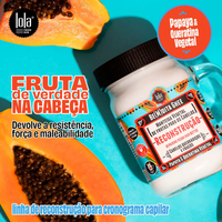 Lola Be(M)dita Ghee Papaya and Vegetable Keratin Reconstruction Mask 350g