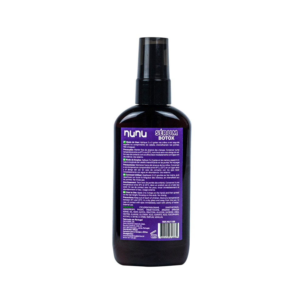 Nunu - Faz me Um Botox Serum Argan com Proteção 100ml