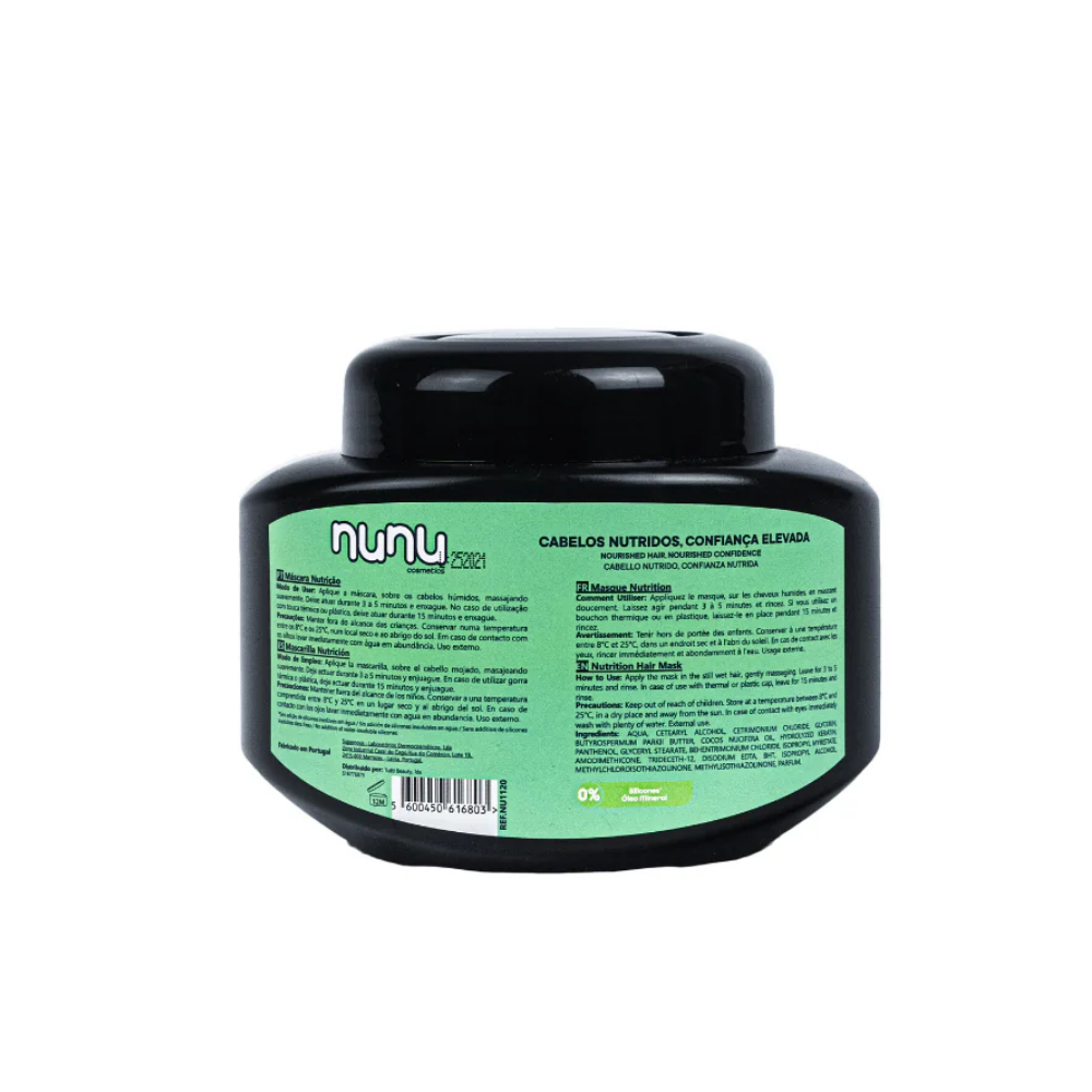 Nunu - Máscara Nutrição Confiança Elevada 1kg
