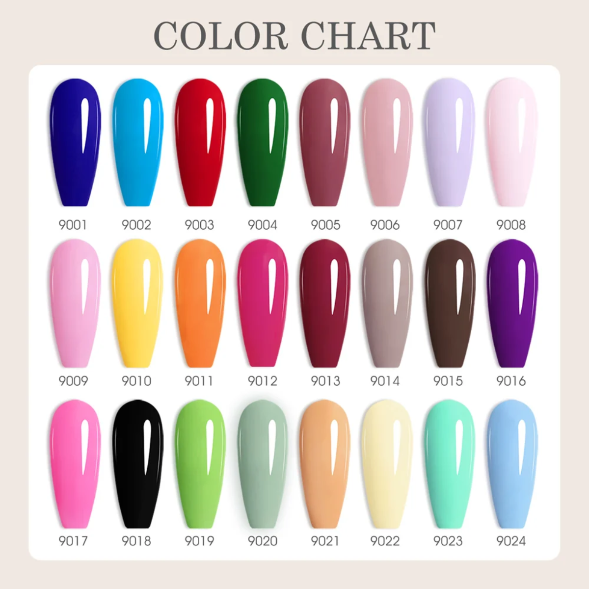 CC1 - 30pcs Gel Polish Kit - Canni