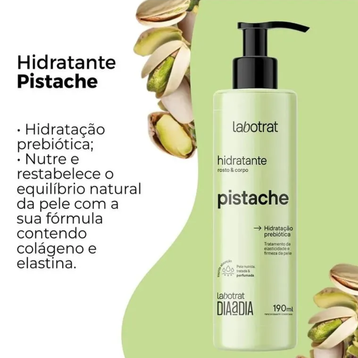 Labotrat - Hidratante Pistache Dia a Dia 190ml